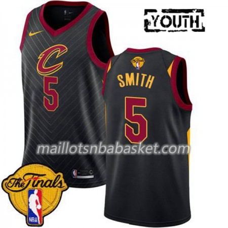 Maillot Enfant Cleveland Cavaliers J.R. Smith 5 2018 NBA Finals Nike Noir Swingman